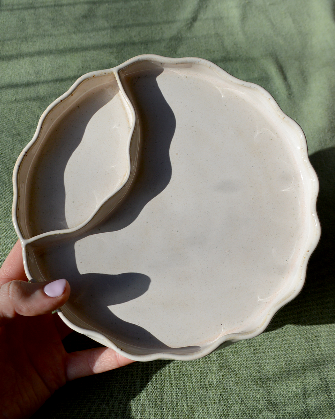 Wavy Segmented Dish