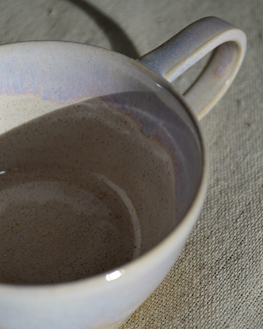 Pink Angled Mug