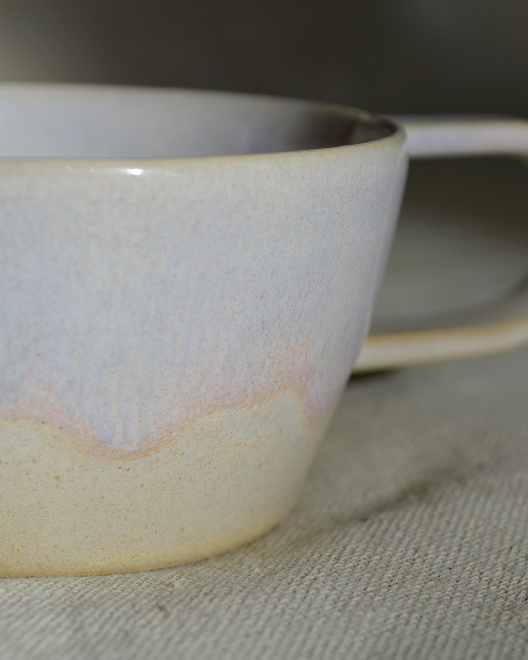 Pink Angled Mug