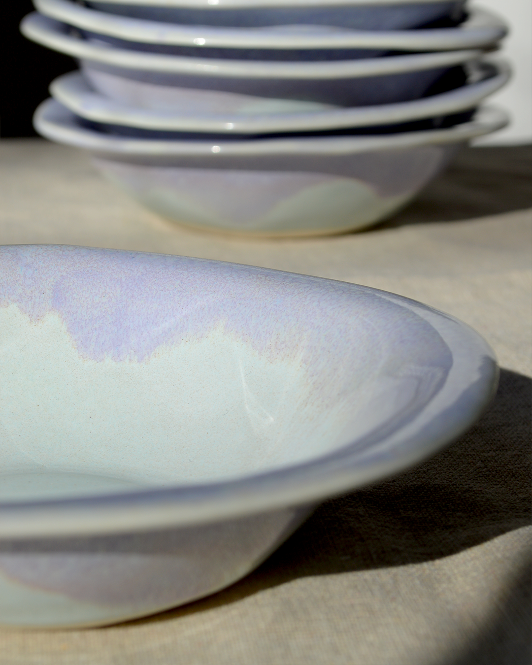 Purple Dessert Bowl