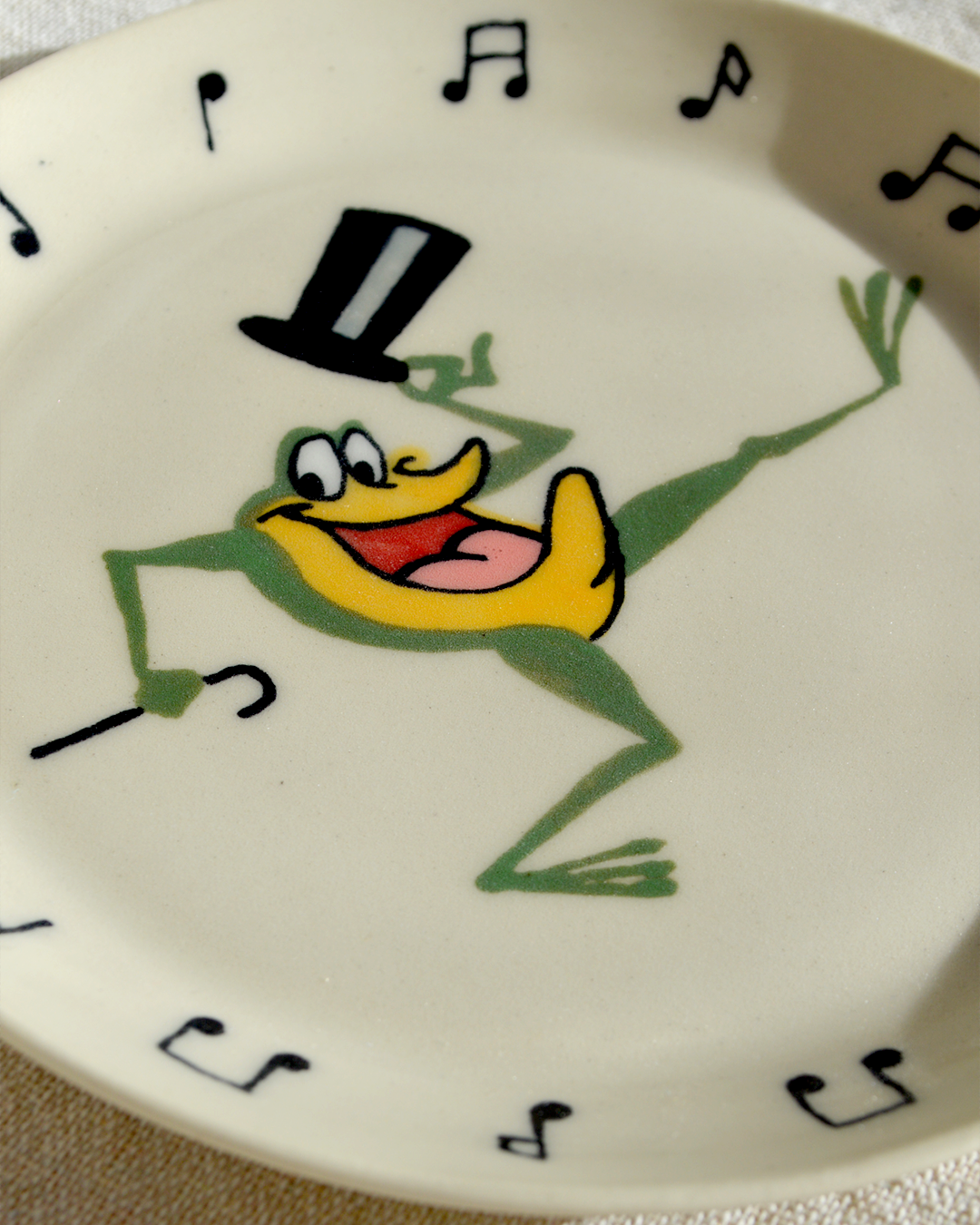 Michigan Frog Side Plate