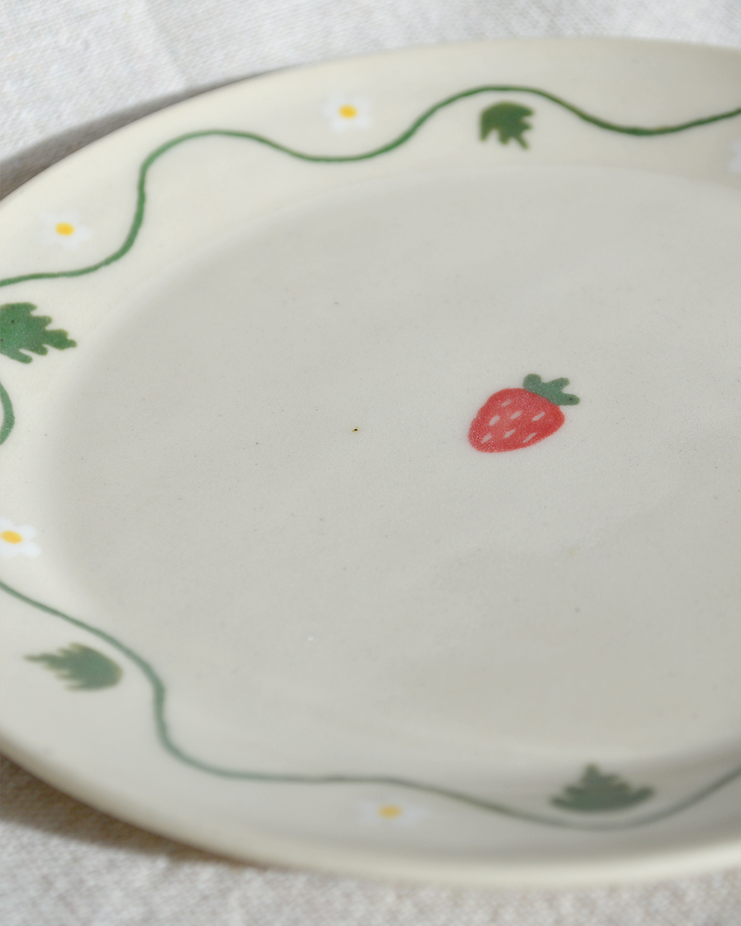 Strawberry Side Plate