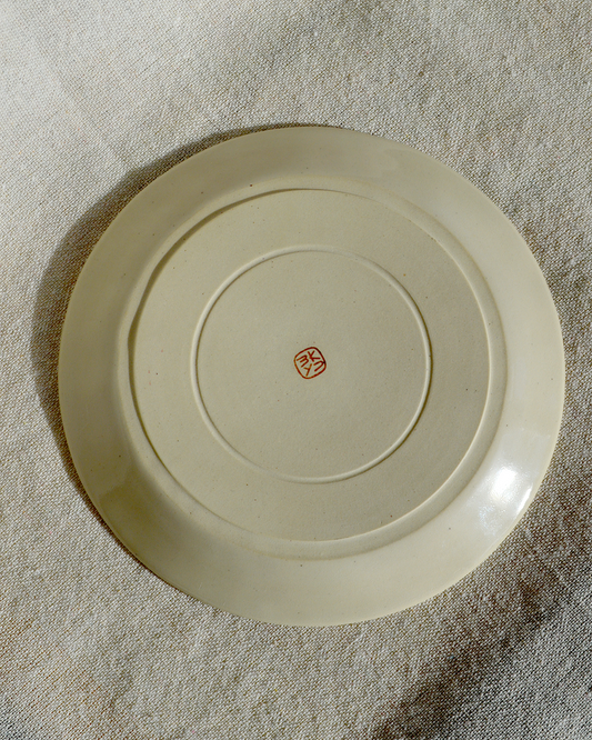 Pink Flower Side Plate