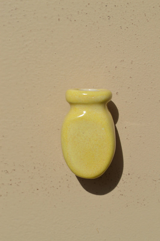 Fresh Flower Yellow Vase Magnet