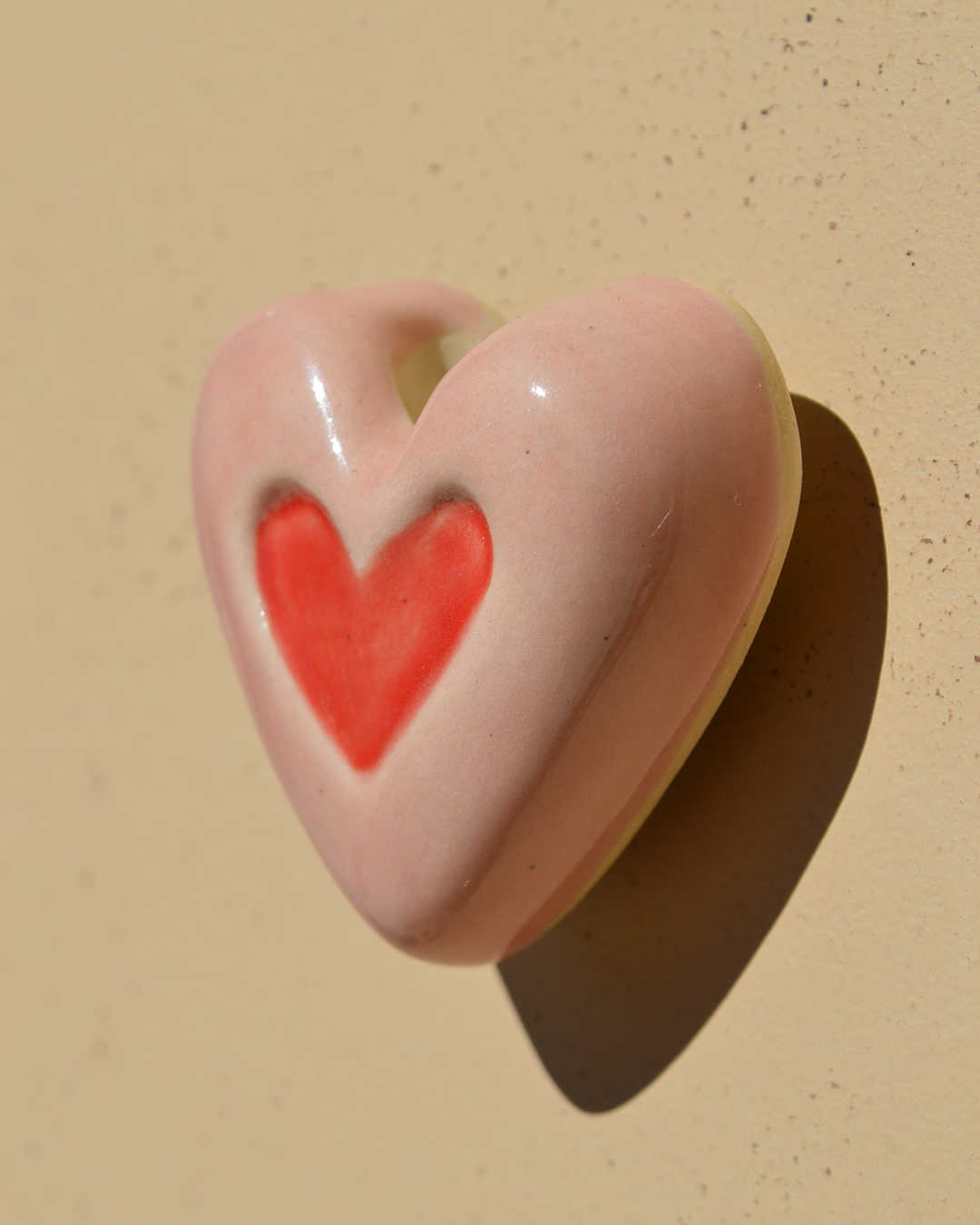 Fresh Flower Heart Magnet