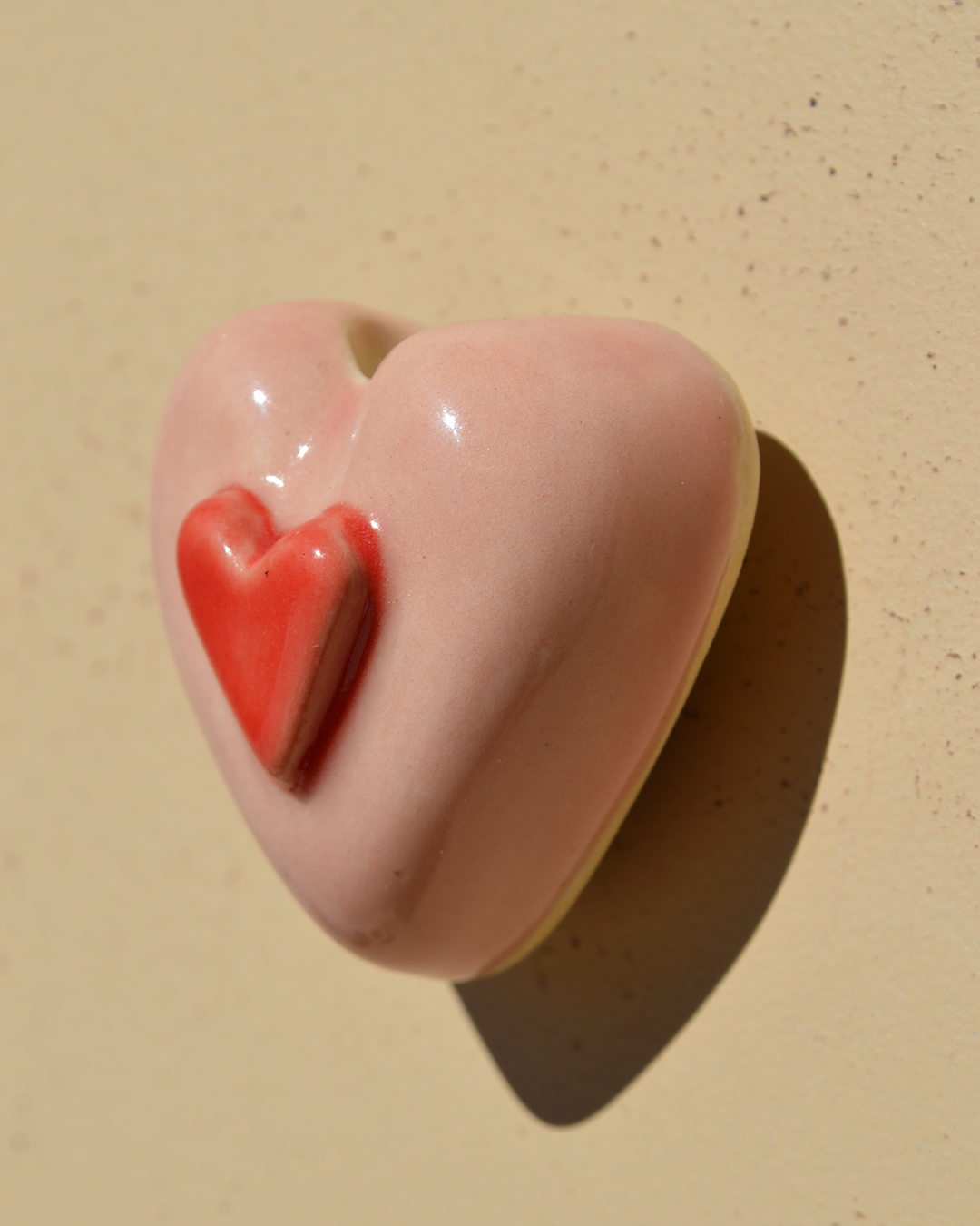 Fresh Flower Heart Magnet