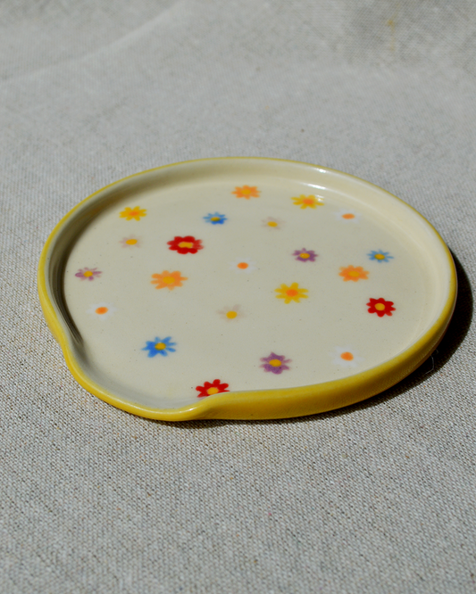 Flowers Spoon Rest