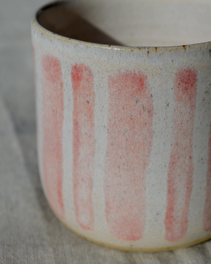 Red Striped Tumbler