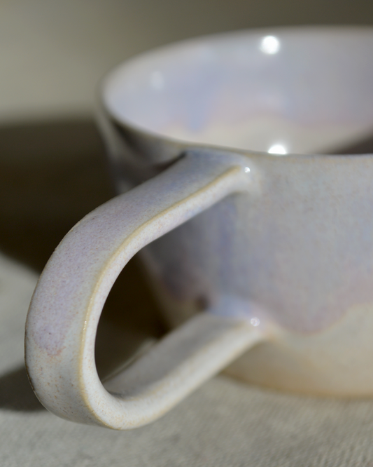 Pink Angled Mug