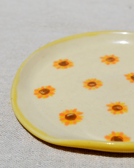 Sunflowers Spoon Rest
