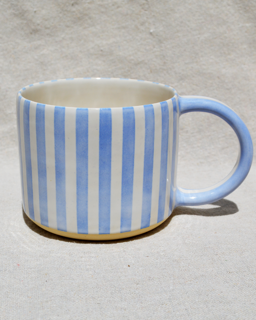 Blue-Striped Mug