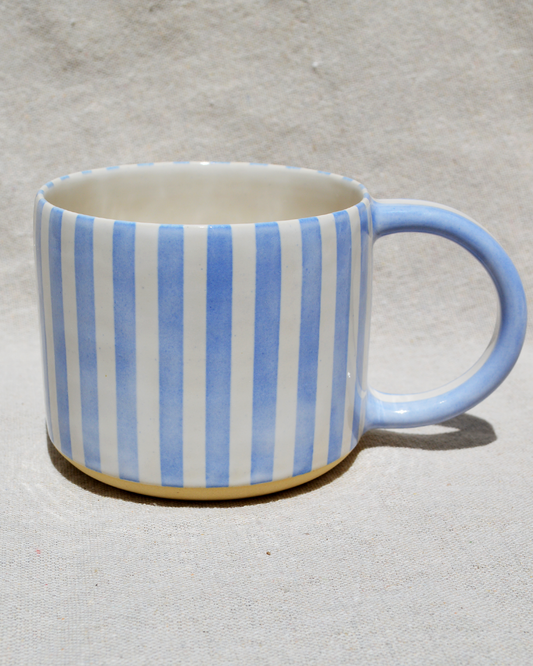 Blue-Striped Mug