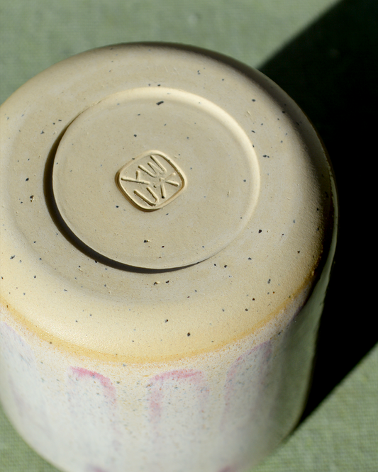 Purple Striped Tumbler