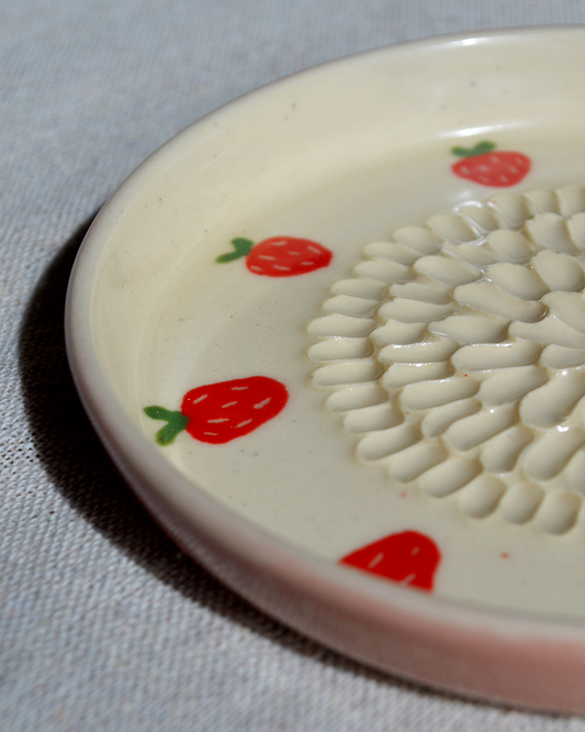 Strawberry Garlic Grater