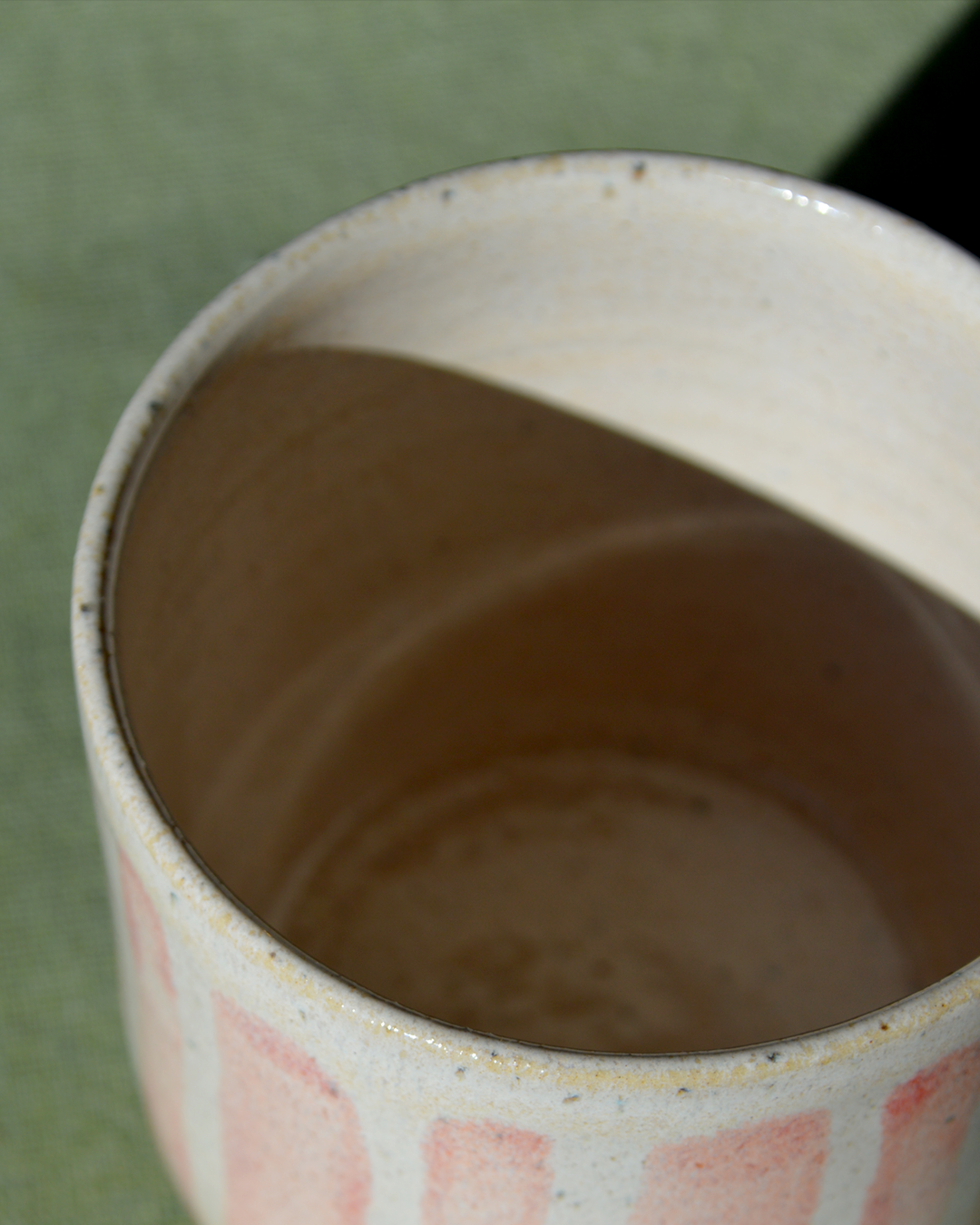 Red Striped Tumbler