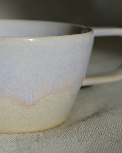 Pink Angled Mug