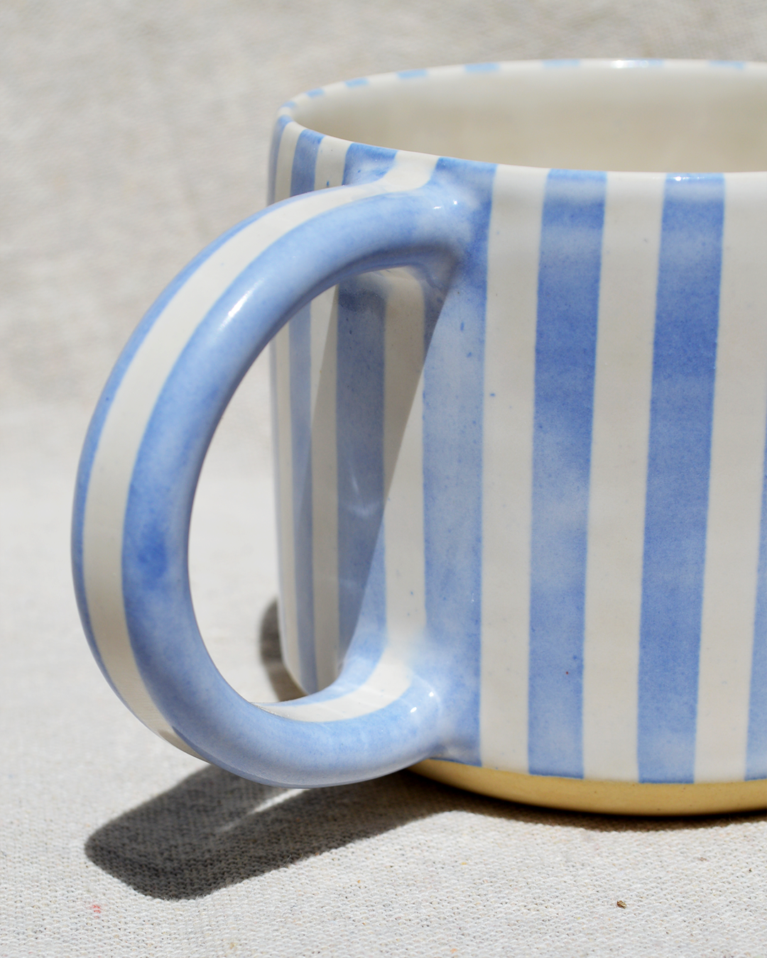 Blue-Striped Mug