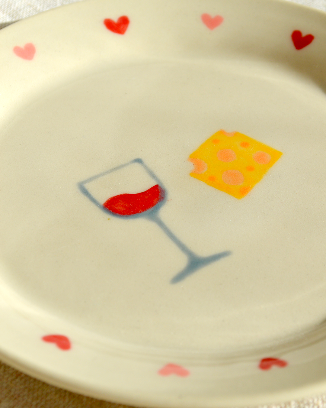 Wine & Cheese Side Plate
