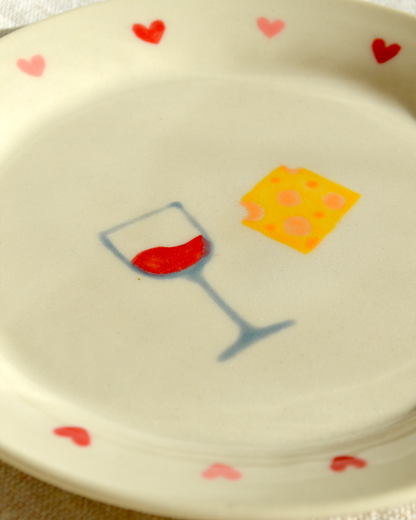 Wine & Cheese Side Plate
