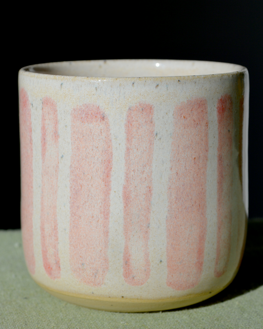 Red Striped Tumbler