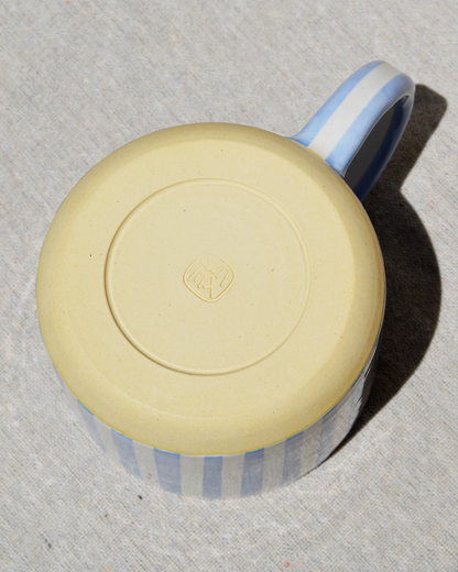 Blue-Striped Mug