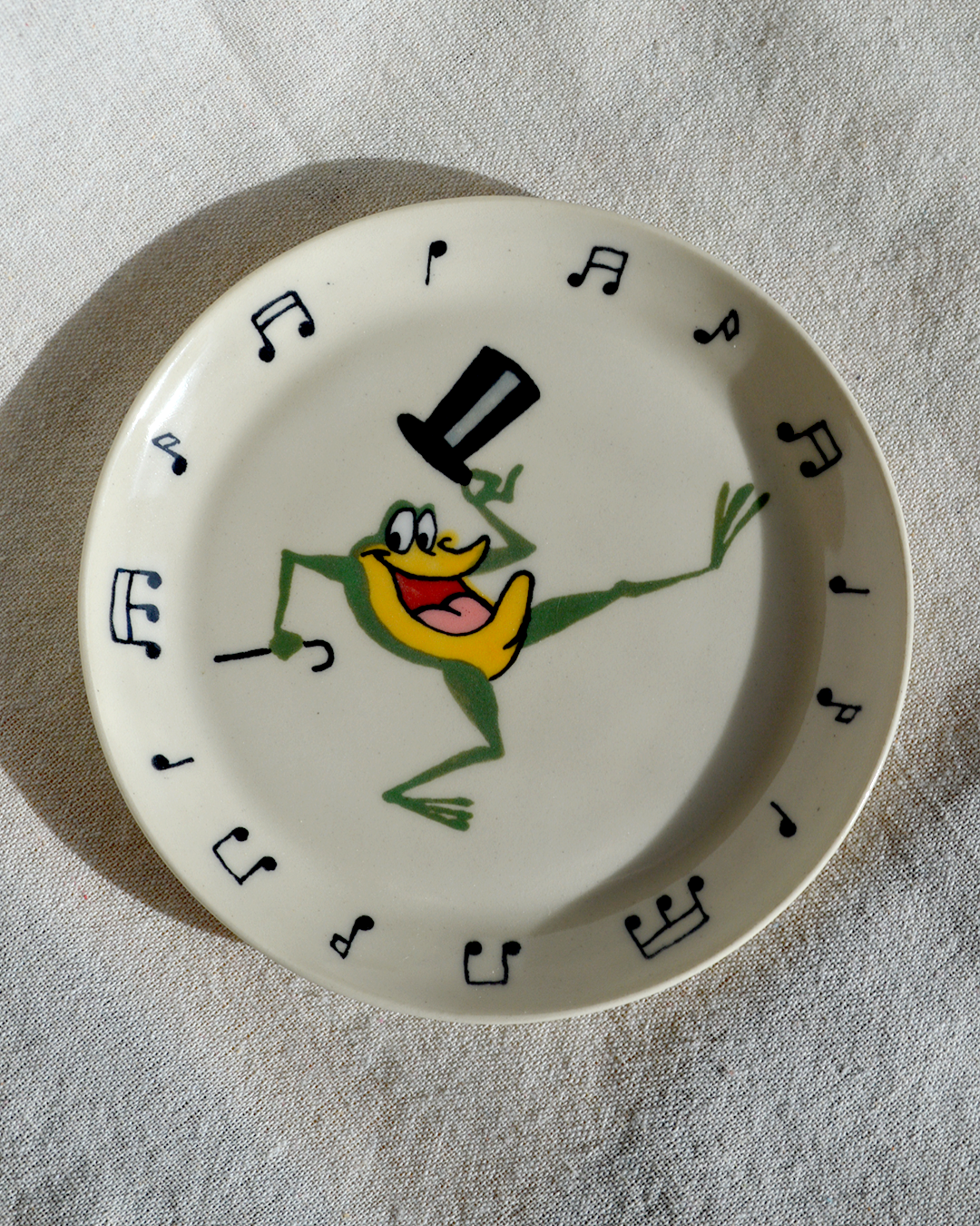 Michigan Frog Side Plate