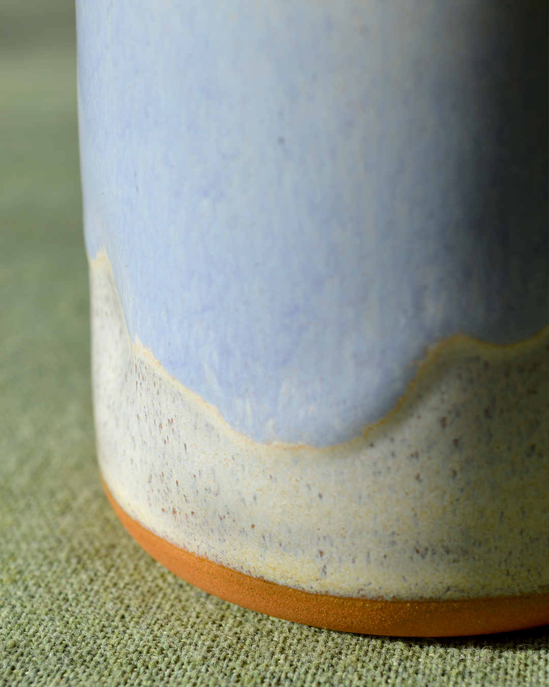Pinched Blue Tumbler