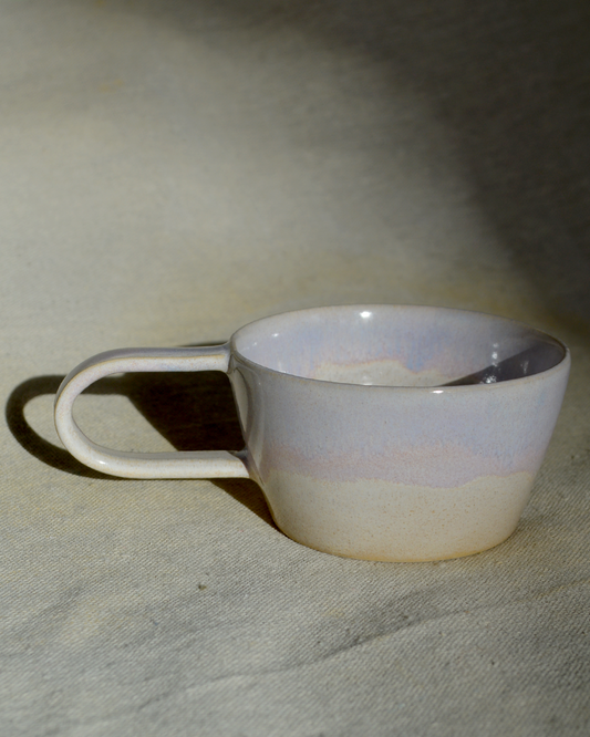 Pink Angled Mug