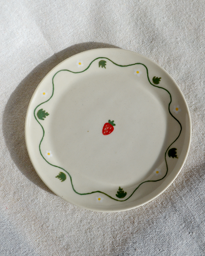 Strawberry Side Plate
