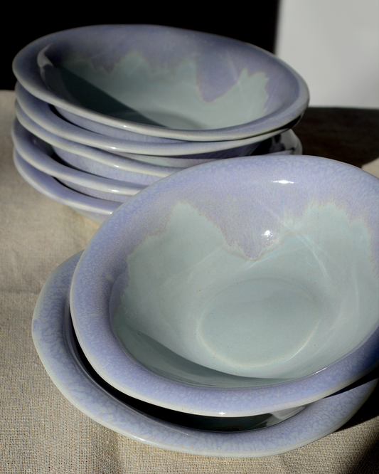 Purple Dessert Bowl
