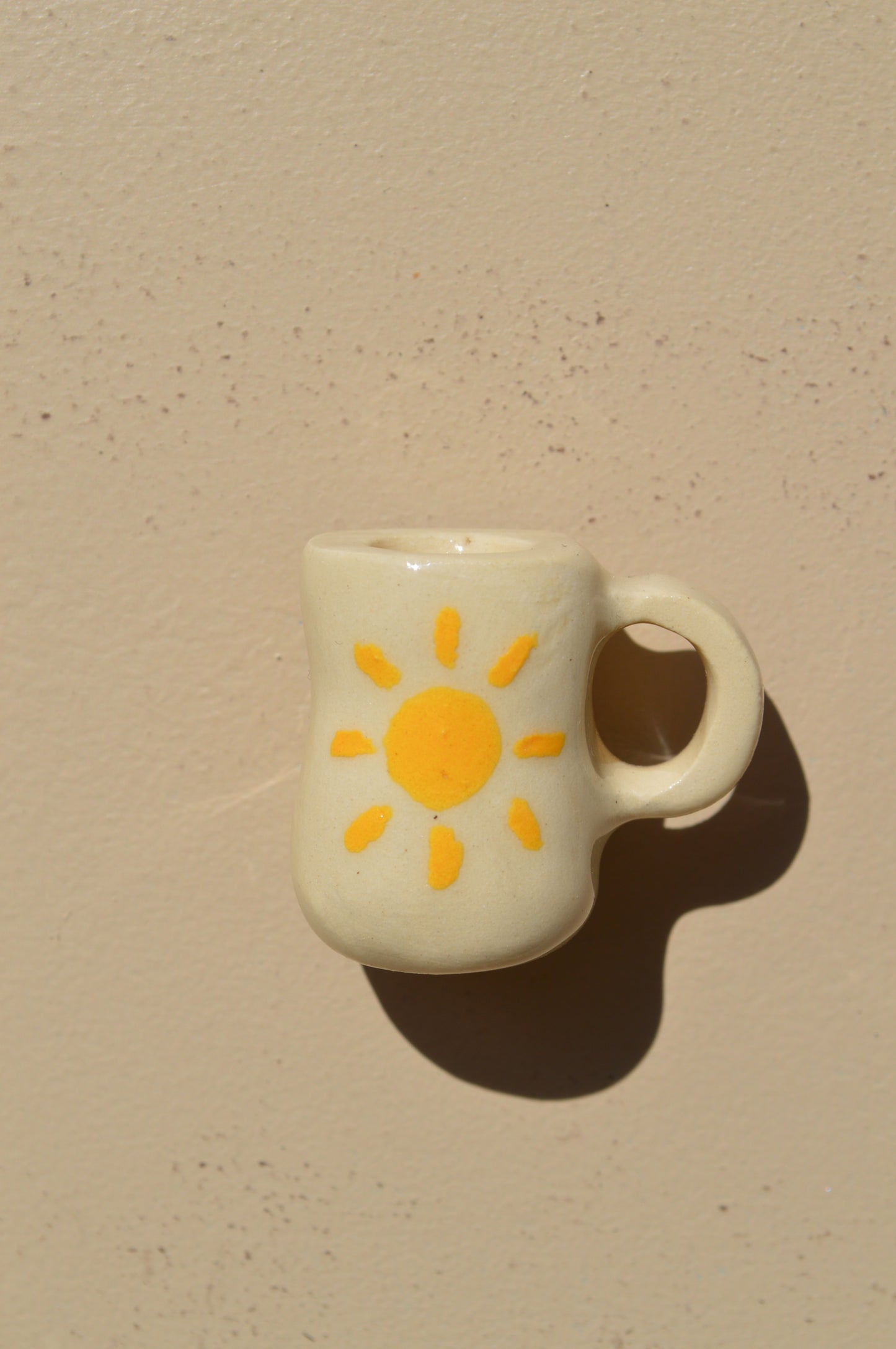 Fresh Flower Sun Mug Magnet