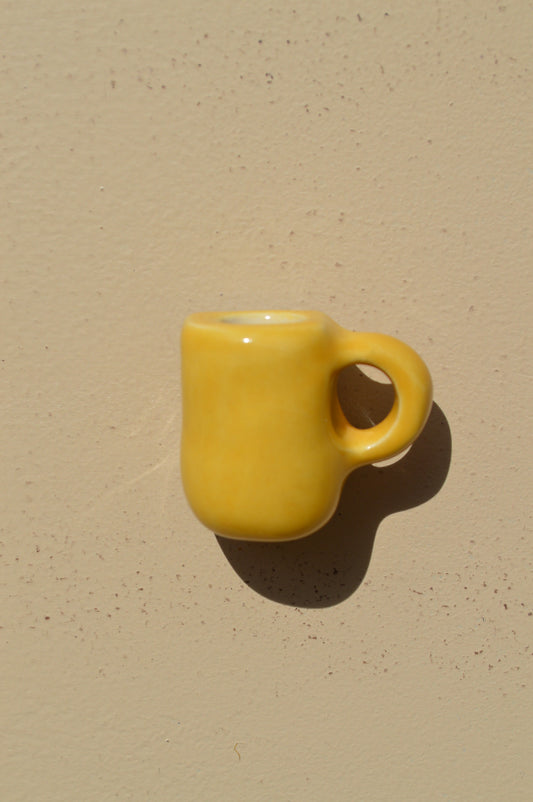 Fresh Flower Yellow Mug Magnet