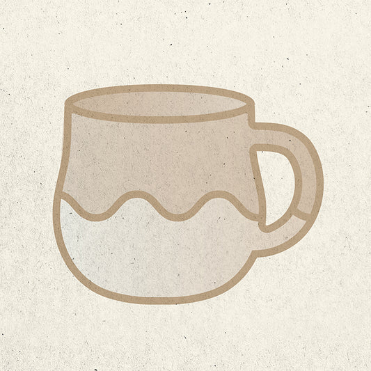 Curved Cascade Mug