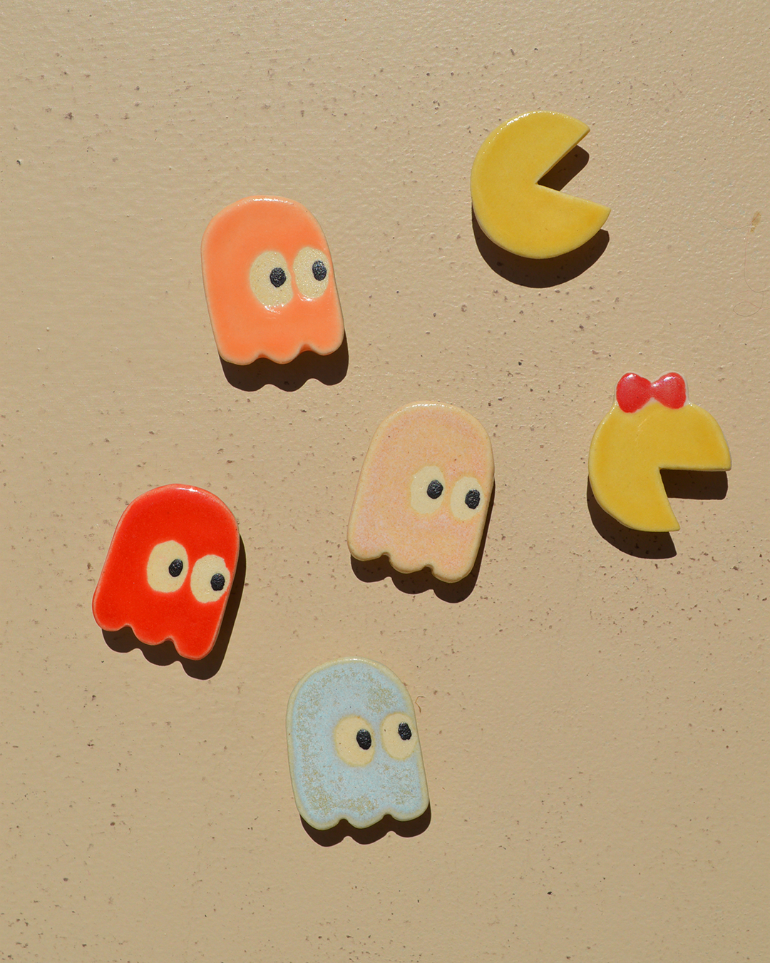 Ms. Pac-Man Magnet Set (Limited Edition)