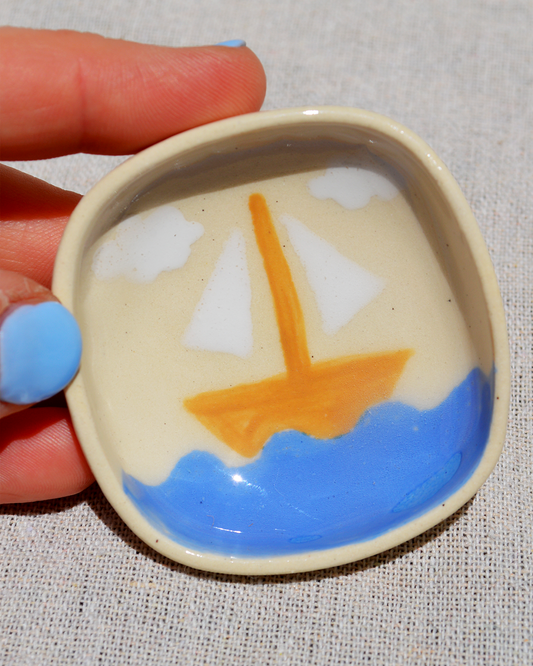 Sailboat Trinket Dish