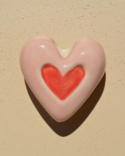 Fresh Flower Heart Magnet