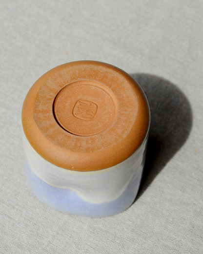 Pinched Blue Tumbler