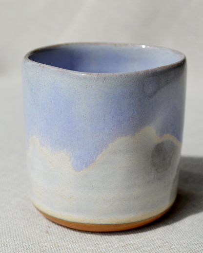 Pinched Blue Tumbler
