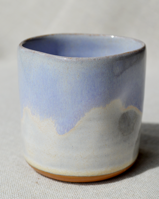 Pinched Blue Tumbler