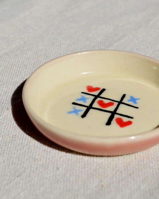 Hearts and Crosses Trinket Dish