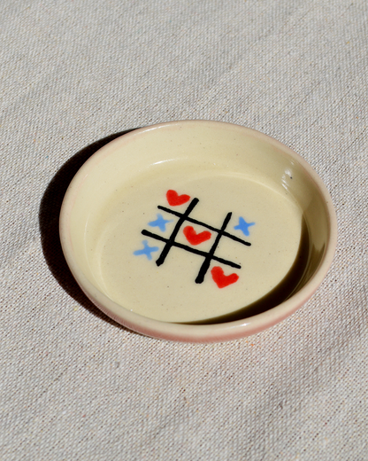 Hearts and Crosses Trinket Dish
