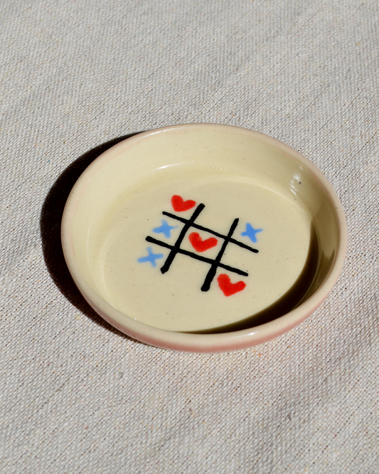Hearts and Crosses Trinket Dish