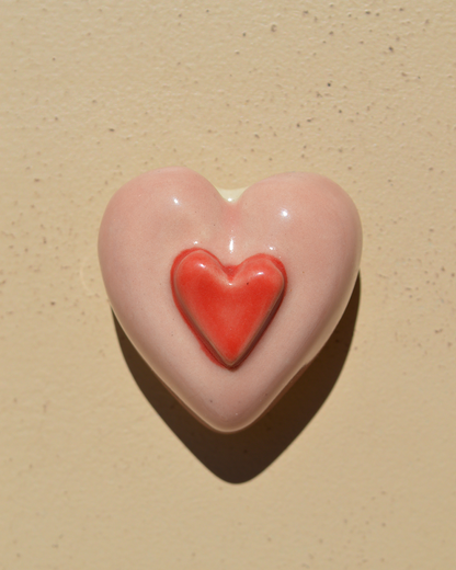 Fresh Flower Heart Magnet