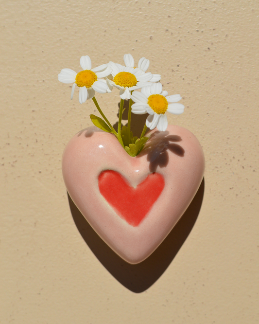 Fresh Flower Heart Magnet