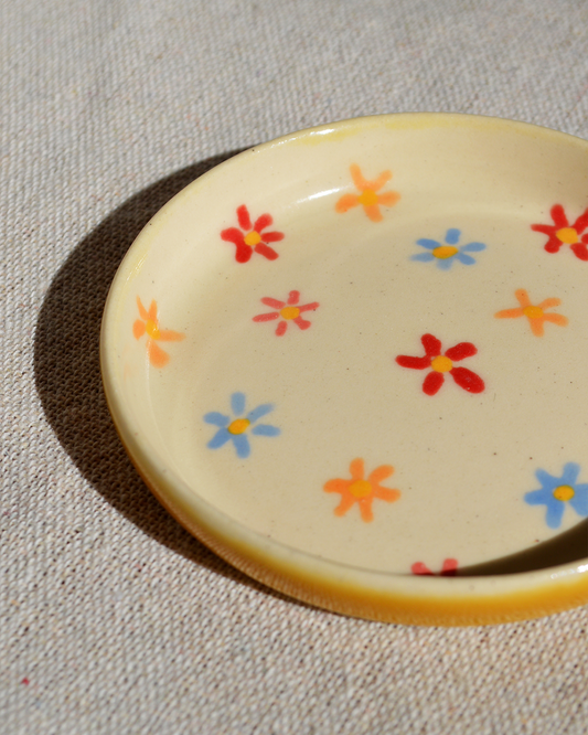 Flowers Trinket Dish