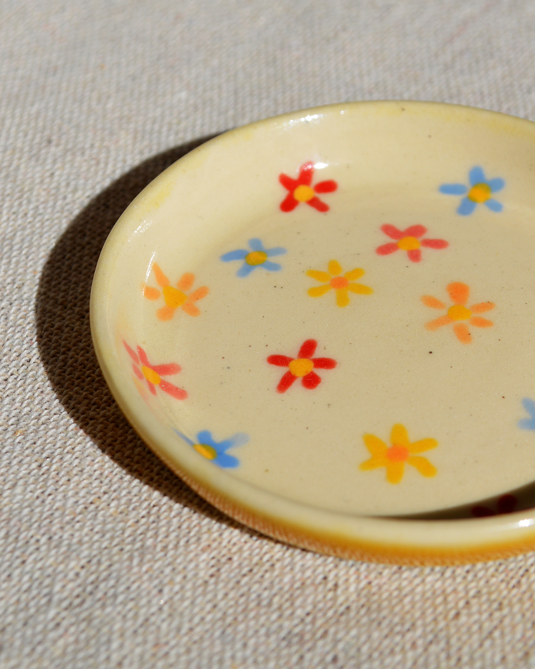 Flowers Trinket Dish