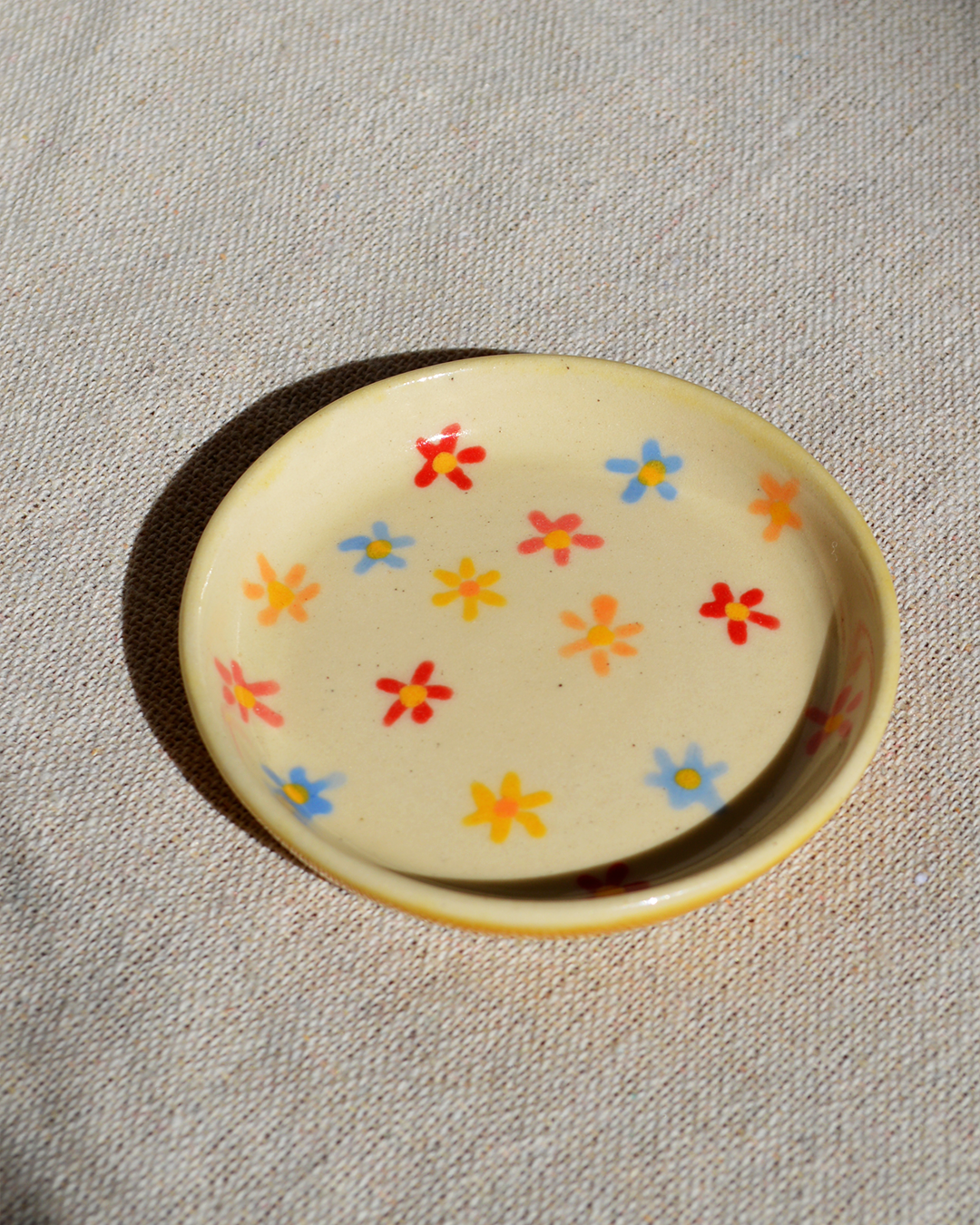 Flowers Trinket Dish