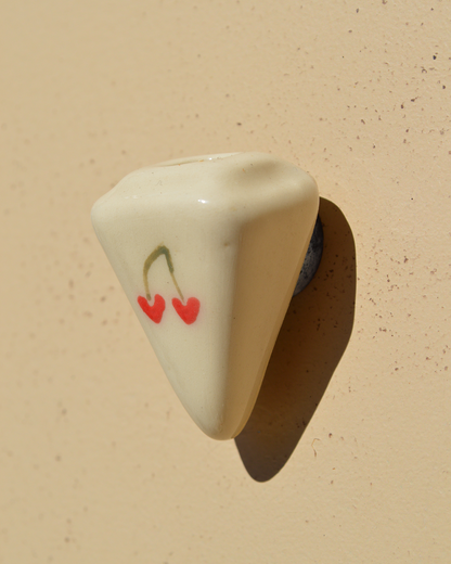 Fresh Flower Cherry Vase Magnet