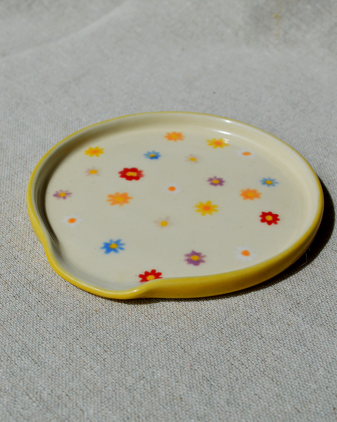 Flowers Spoon Rest