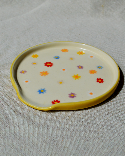 Flowers Spoon Rest